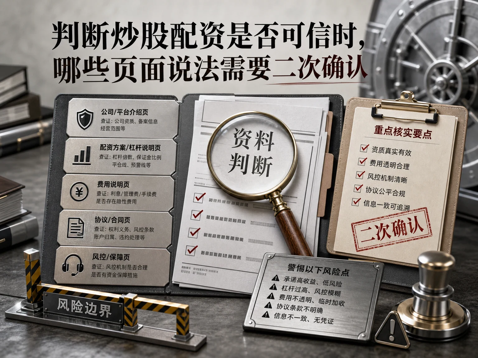 判断炒股配资是否可信时,哪些页面说法需要二次确认缩略图