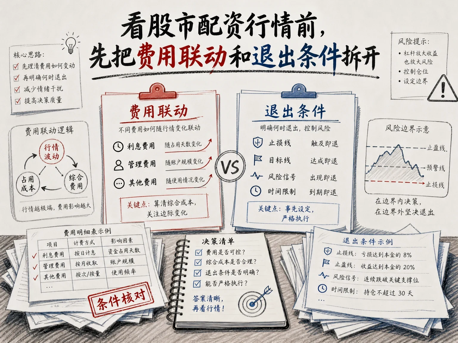 看股市配资行情前,先把费用联动和退出条件拆开 插图