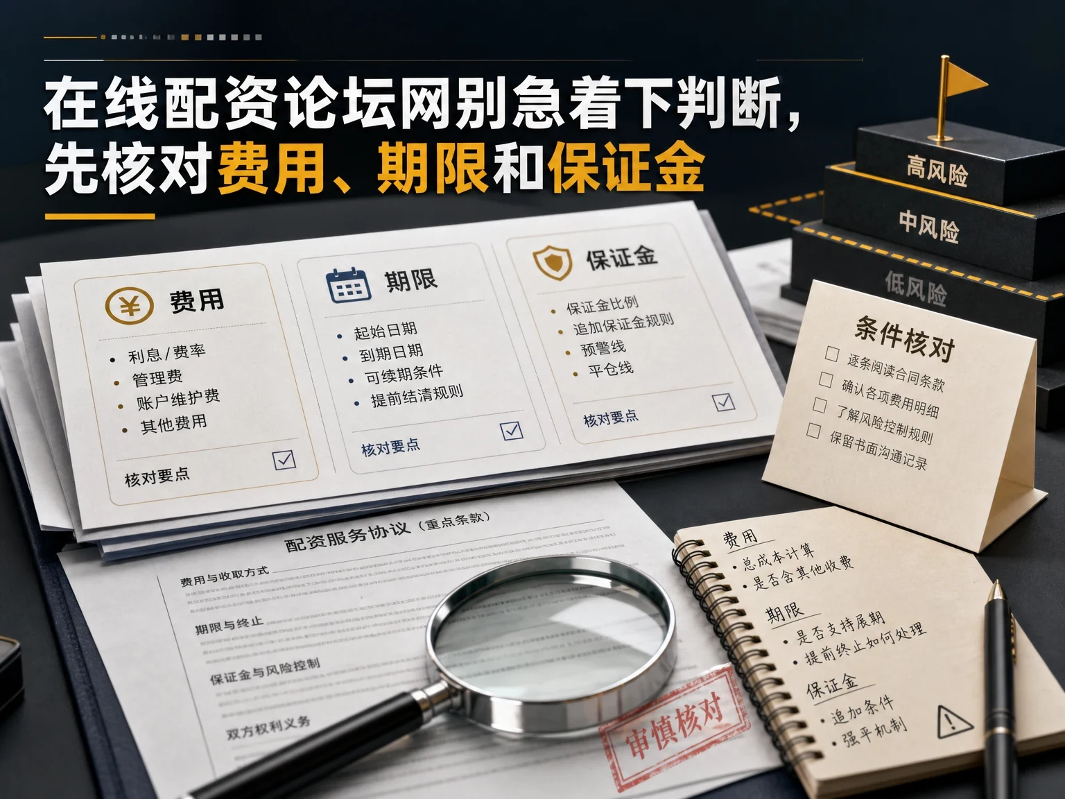 在线配资论坛网别急着下判断,先核对费用、期限和保证金 插图